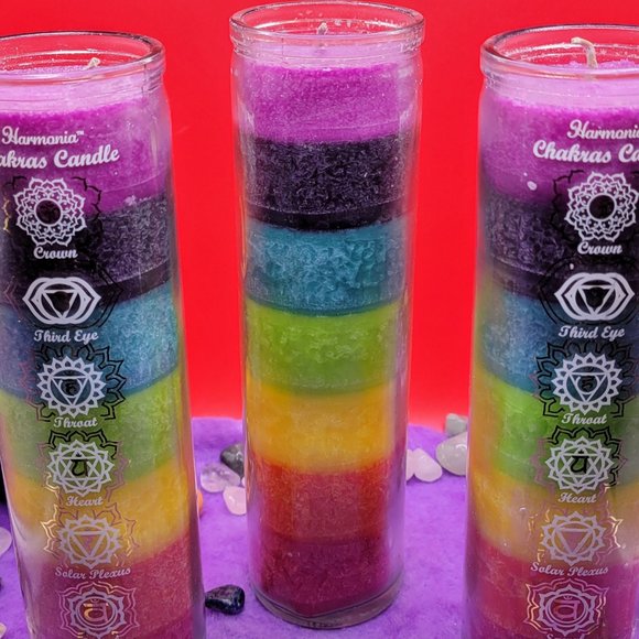 Chakra 7 Day Prayer Candle - Picture 4 of 5